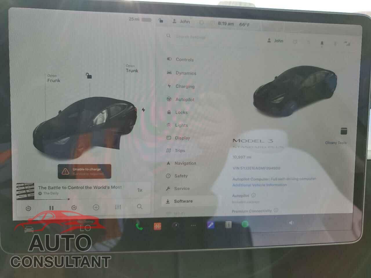 TESLA MODEL 3 2021 - 5YJ3E1EA6MF994988