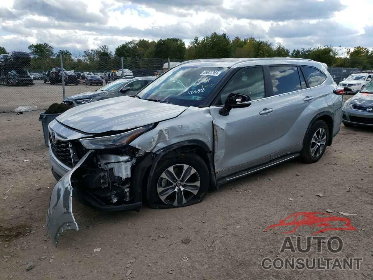 TOYOTA HIGHLANDER 2023 - 5TDKBRCH7PS125514