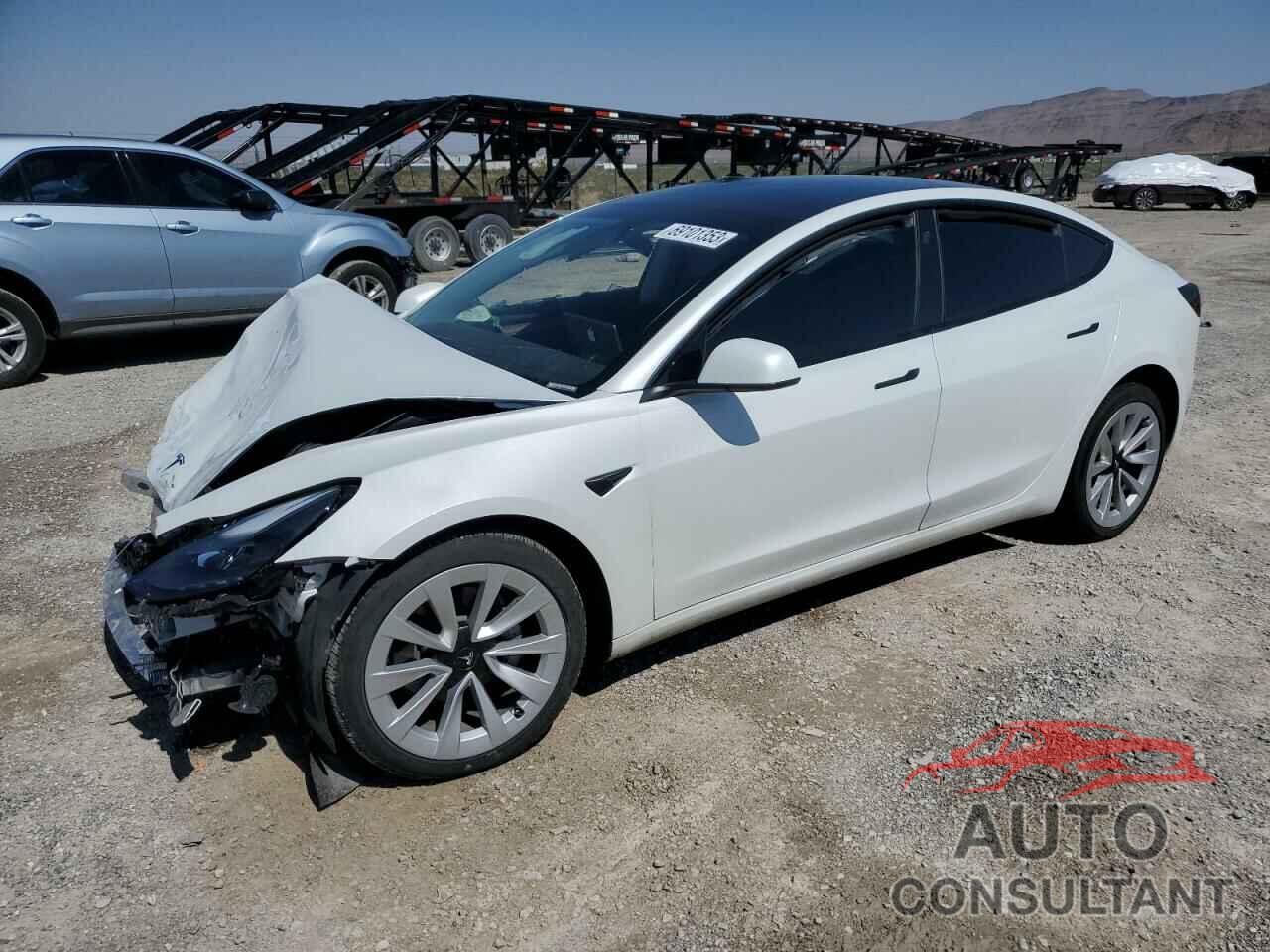 TESLA MODEL 3 2022 - 5YJ3E1EB8NF366344