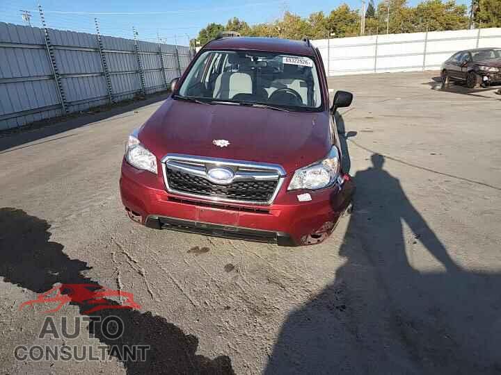 SUBARU FORESTER 2016 - JF2SJABC8GH413221