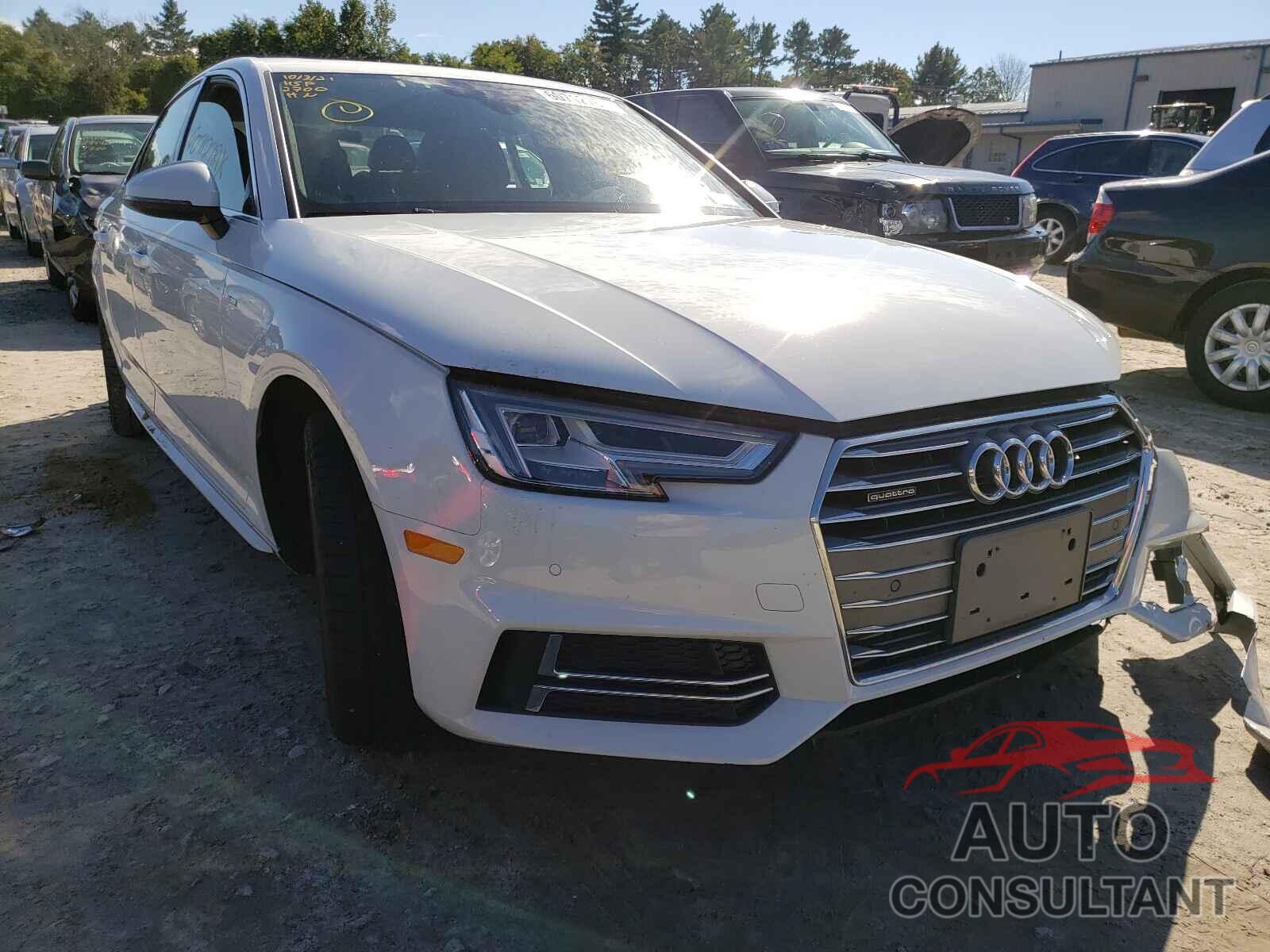 AUDI A4 2017 - WAUENAF45HN012700