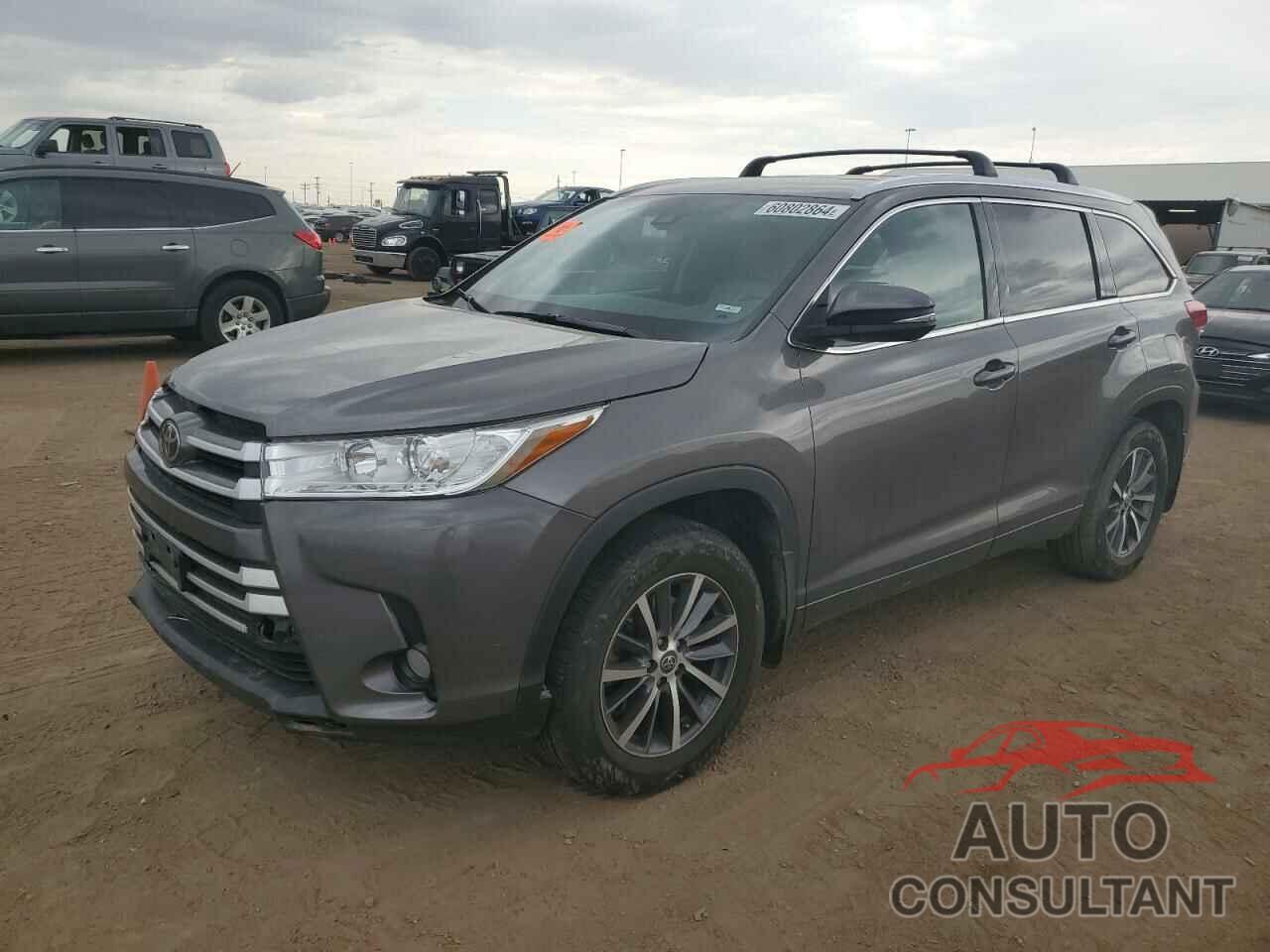 TOYOTA HIGHLANDER 2017 - 5TDJZRFH6HS467346