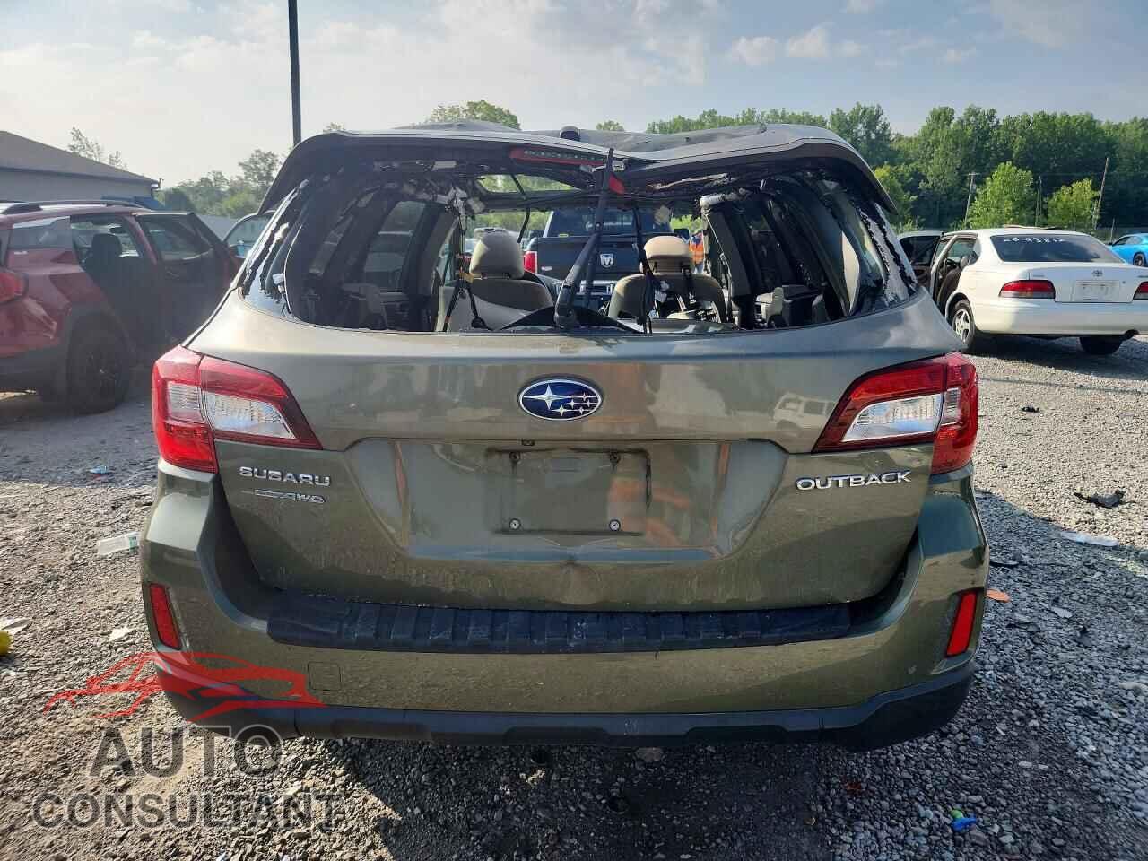 SUBARU OUTBACK 2015 - 4S4BSBLCXF3312222