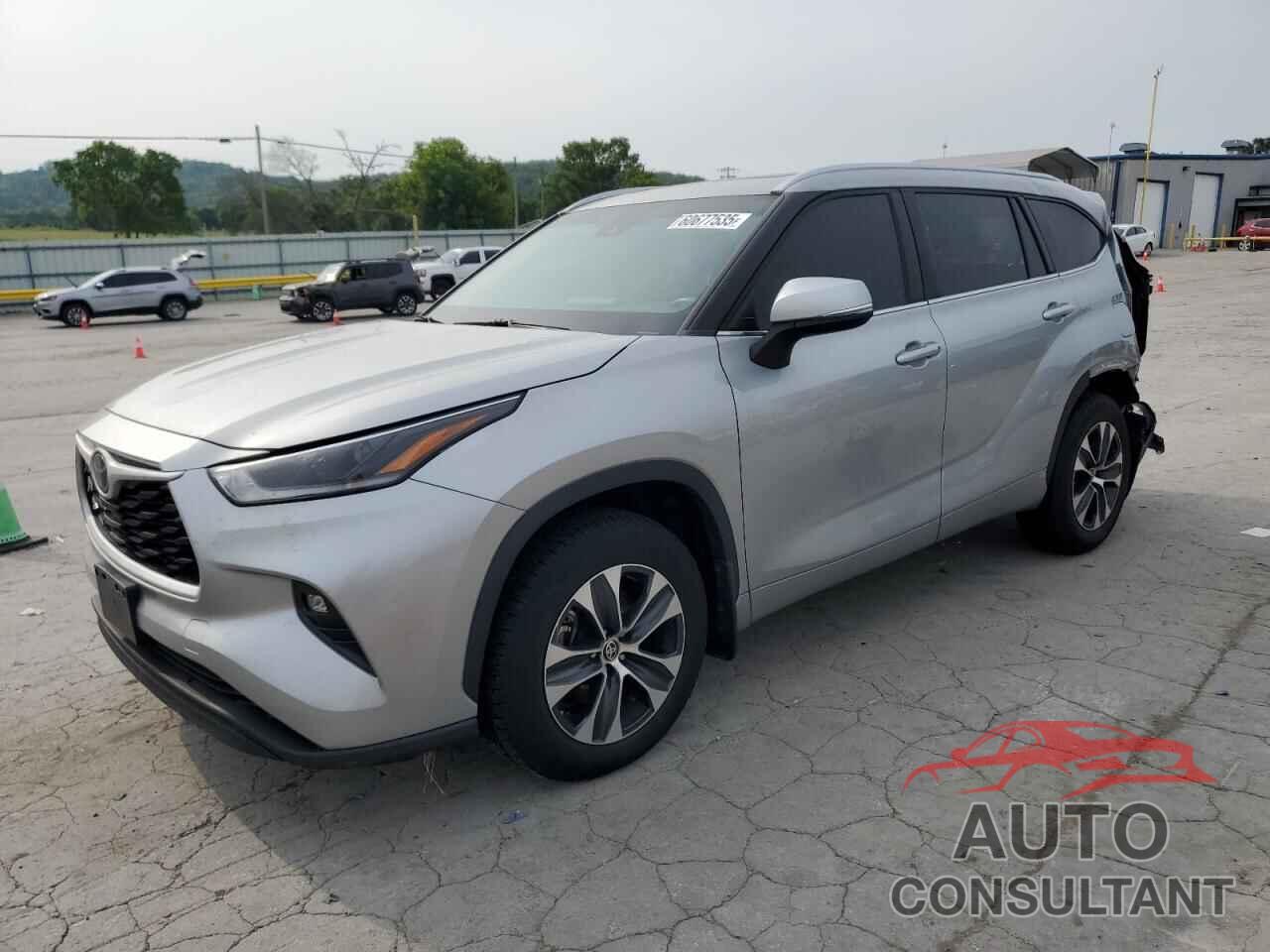TOYOTA HIGHLANDER 2021 - 5TDGZRBH8MS542753