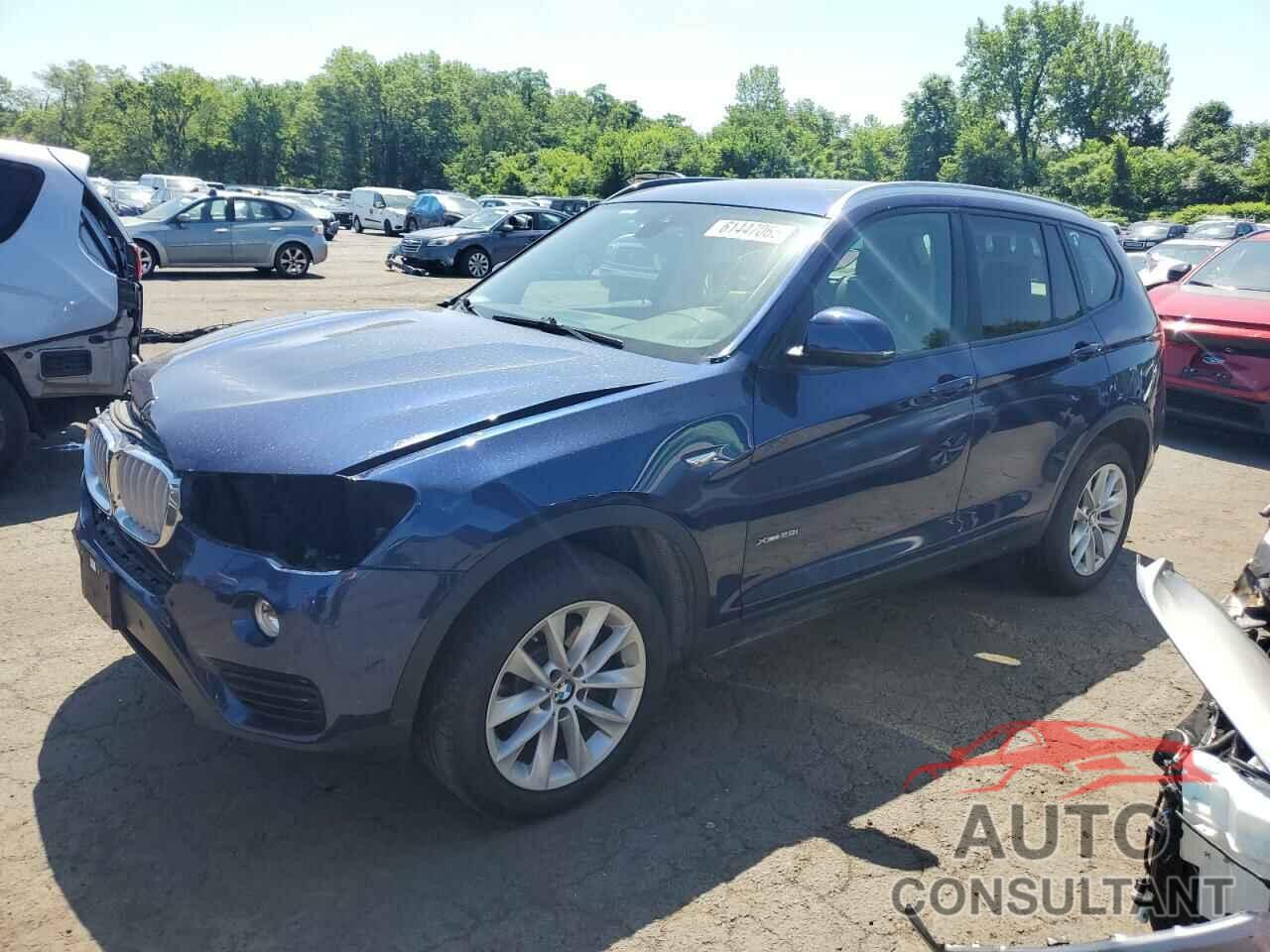 BMW X3 2017 - 5UXWX9C57H0T06396