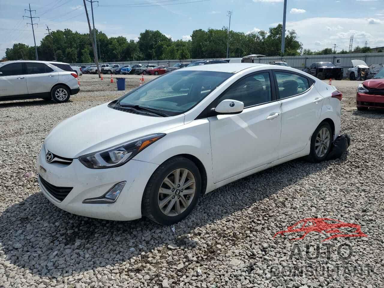 HYUNDAI ELANTRA 2016 - 5NPDH4AE3GH719865