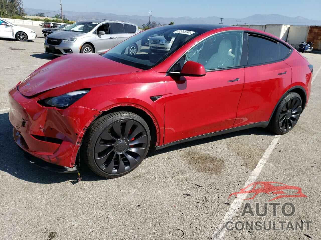 TESLA MODEL Y 2022 - 7SAYGDEF2NF462607