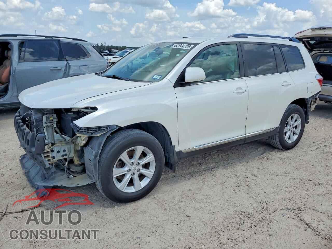 TOYOTA HIGHLANDER 2012 - 5TDZA3EH5CS019214