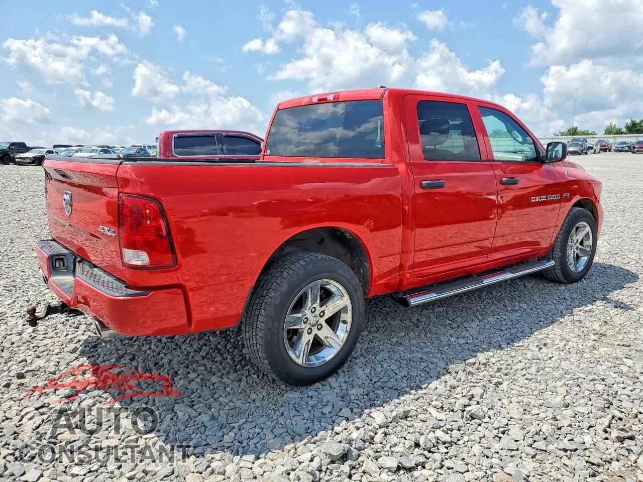 DODGE RAM 1500 2012 - 1C6RD7KT4CS286561