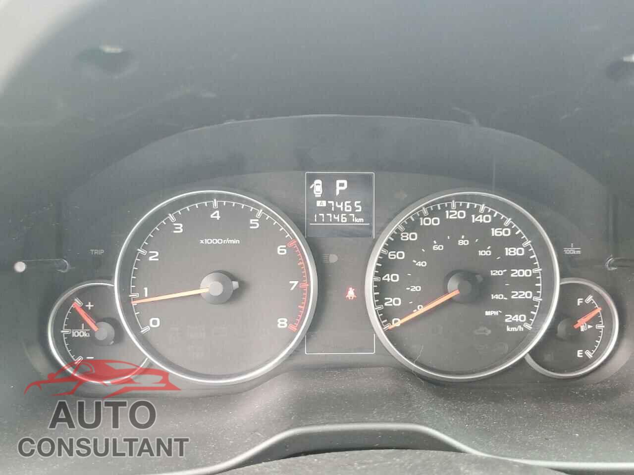 SUBARU OUTBACK 2013 - 4S4BRGBC6D3276830