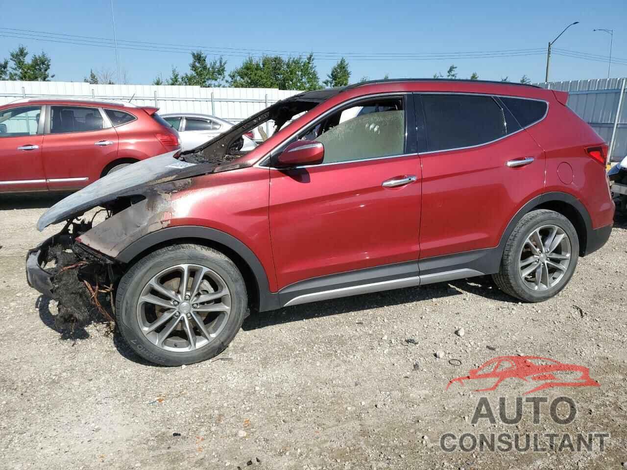 HYUNDAI SANTA FE 2017 - 5XYZUDLA8HG459161