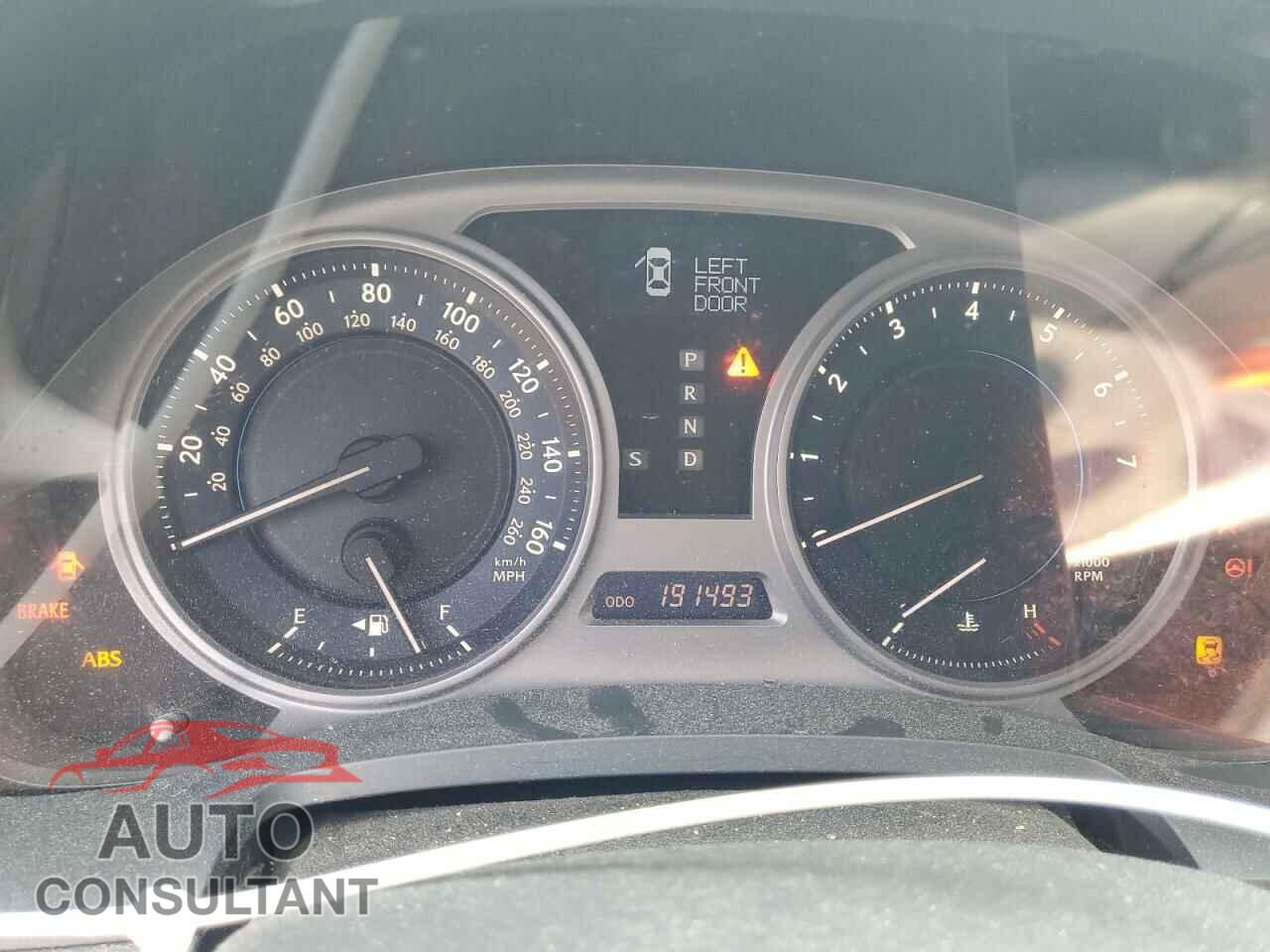 LEXUS IS 2010 - JTHCF5C26A5039877