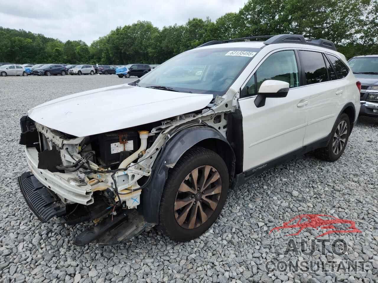 SUBARU OUTBACK 2016 - 4S4BSBNC4G3360801