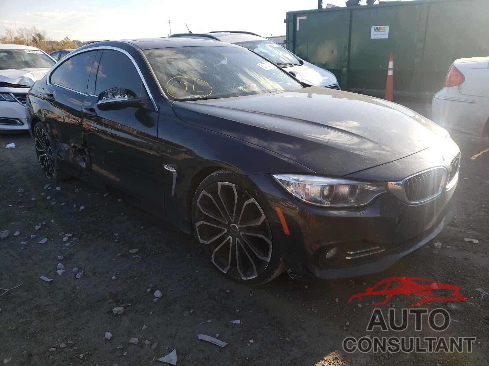 BMW 4 SERIES 2016 - WBA4A9C5XGGL88301