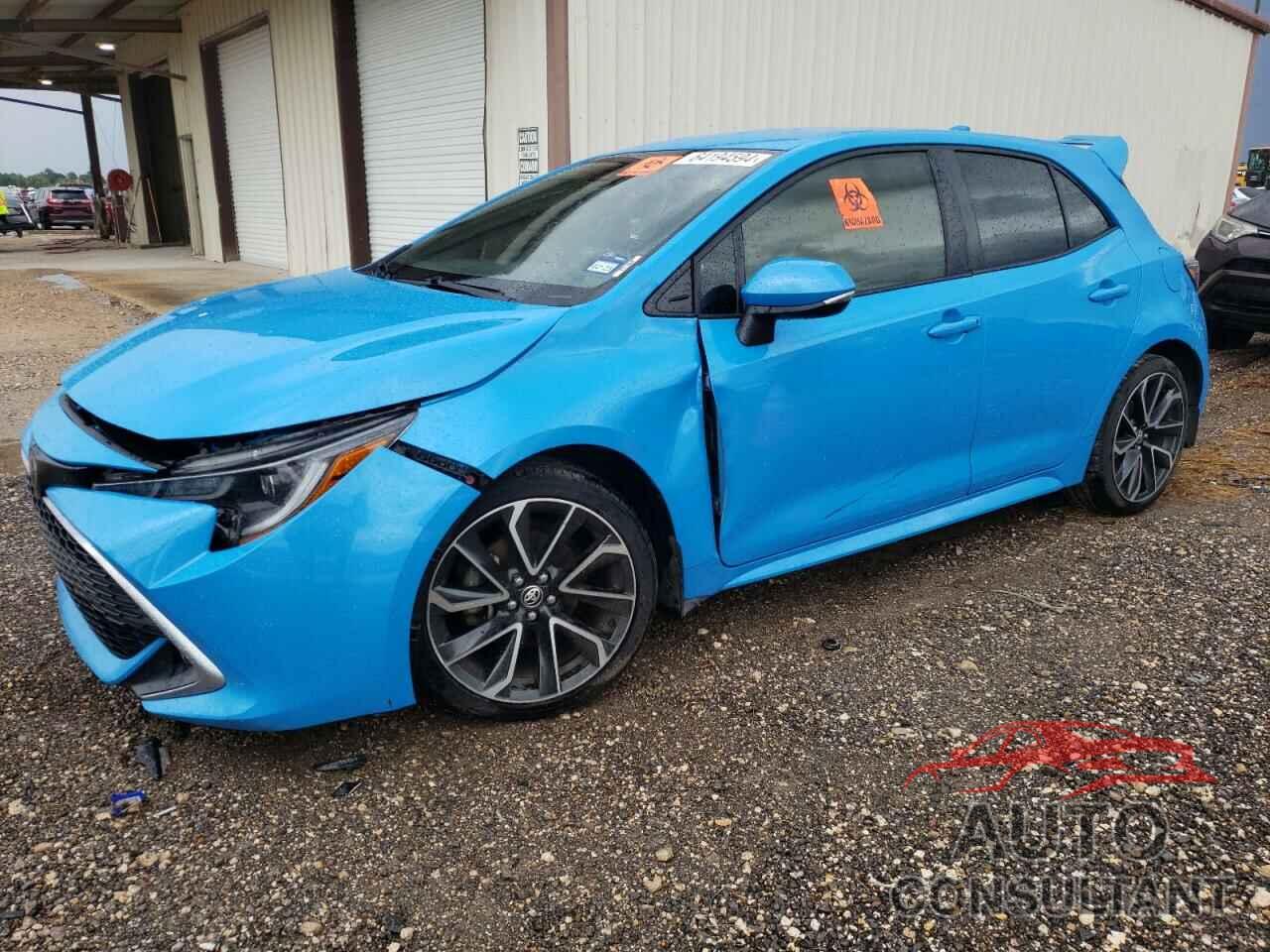 TOYOTA COROLLA 2019 - JTNK4RBE8K3055593