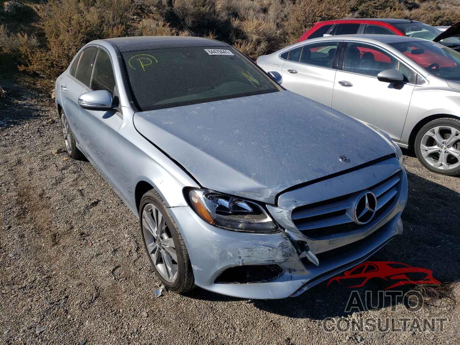 MERCEDES-BENZ C-CLASS 2018 - WDDWF4KBXJR335526