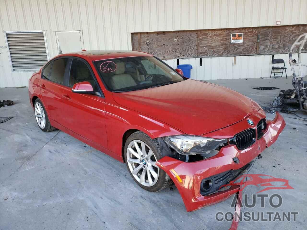 BMW 3 SERIES 2016 - WBA8E5G56GNU21945