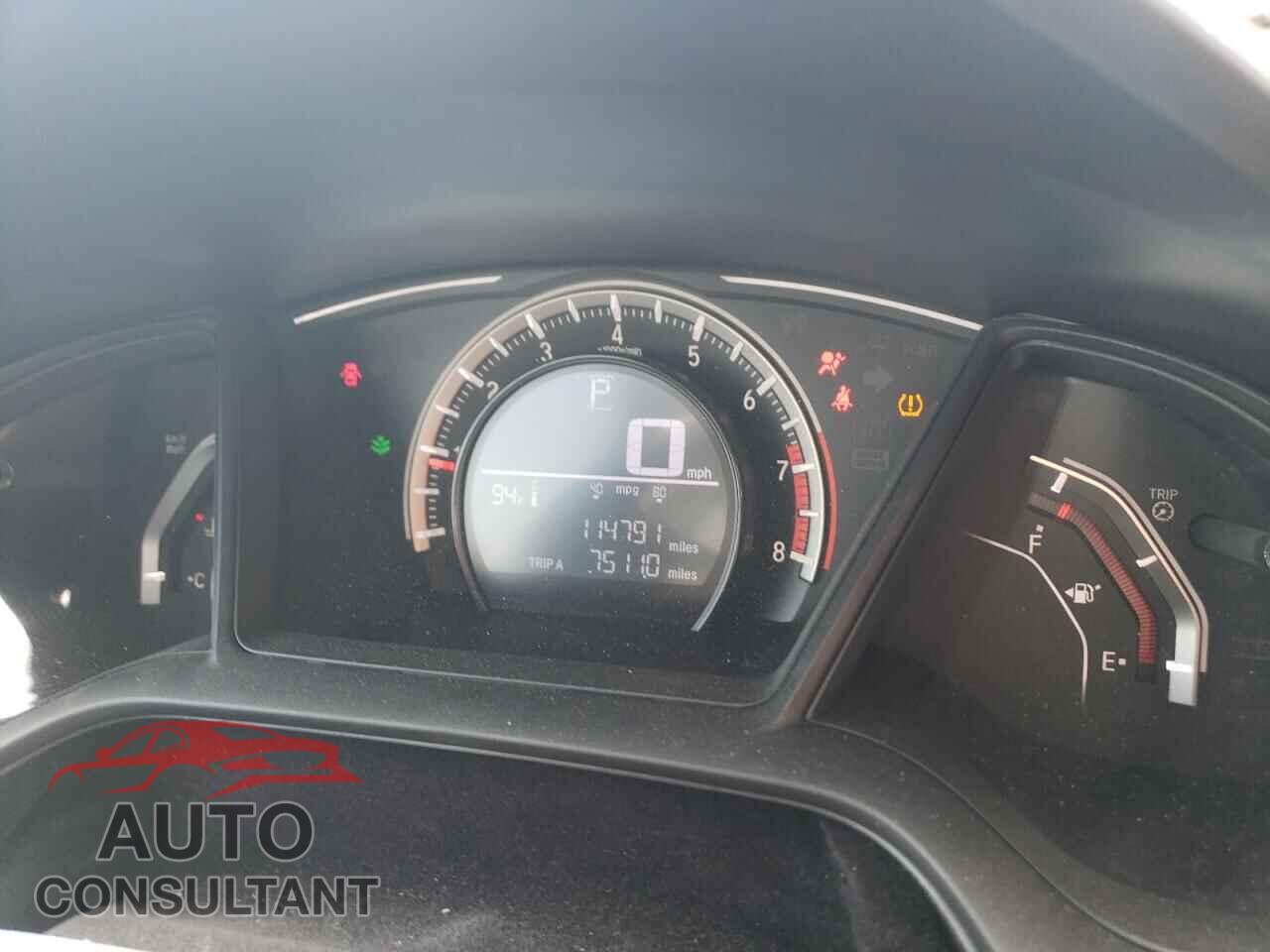 HONDA CIVIC 2017 - 19XFC2F51HE023029