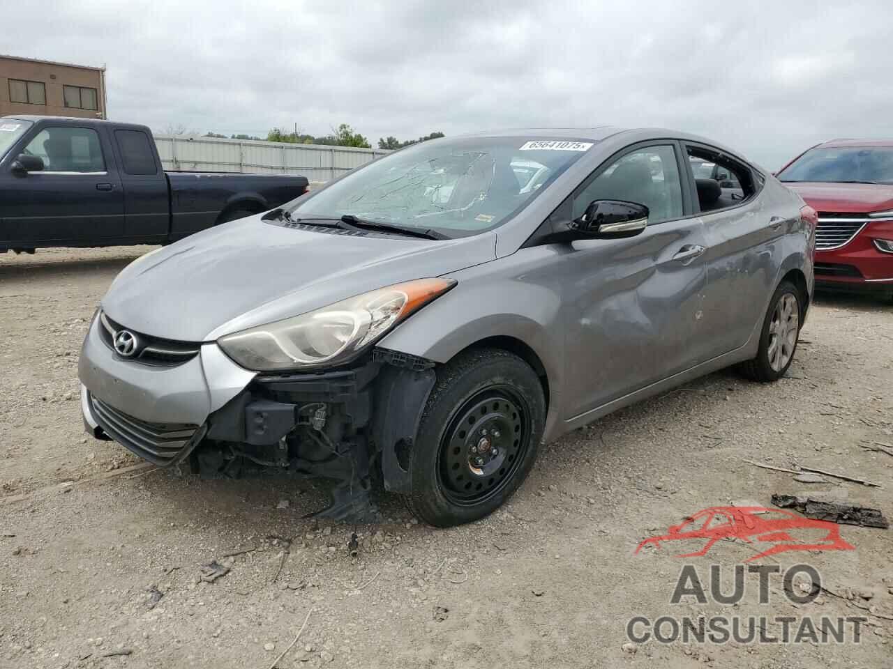 HYUNDAI ELANTRA 2012 - KMHDH4AE3CU277052