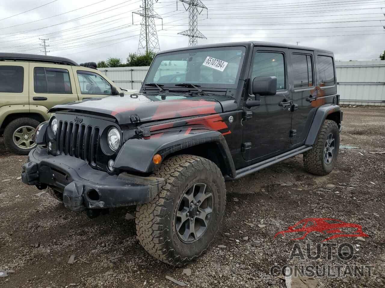 JEEP WRANGLER 2017 - 1C4BJWEG6HL637290