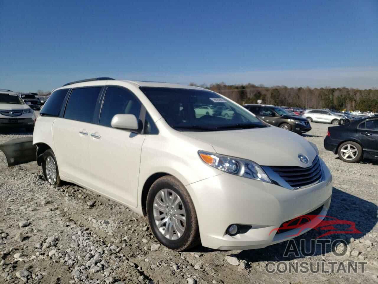 TOYOTA SIENNA 2017 - 5TDYZ3DC1HS768108