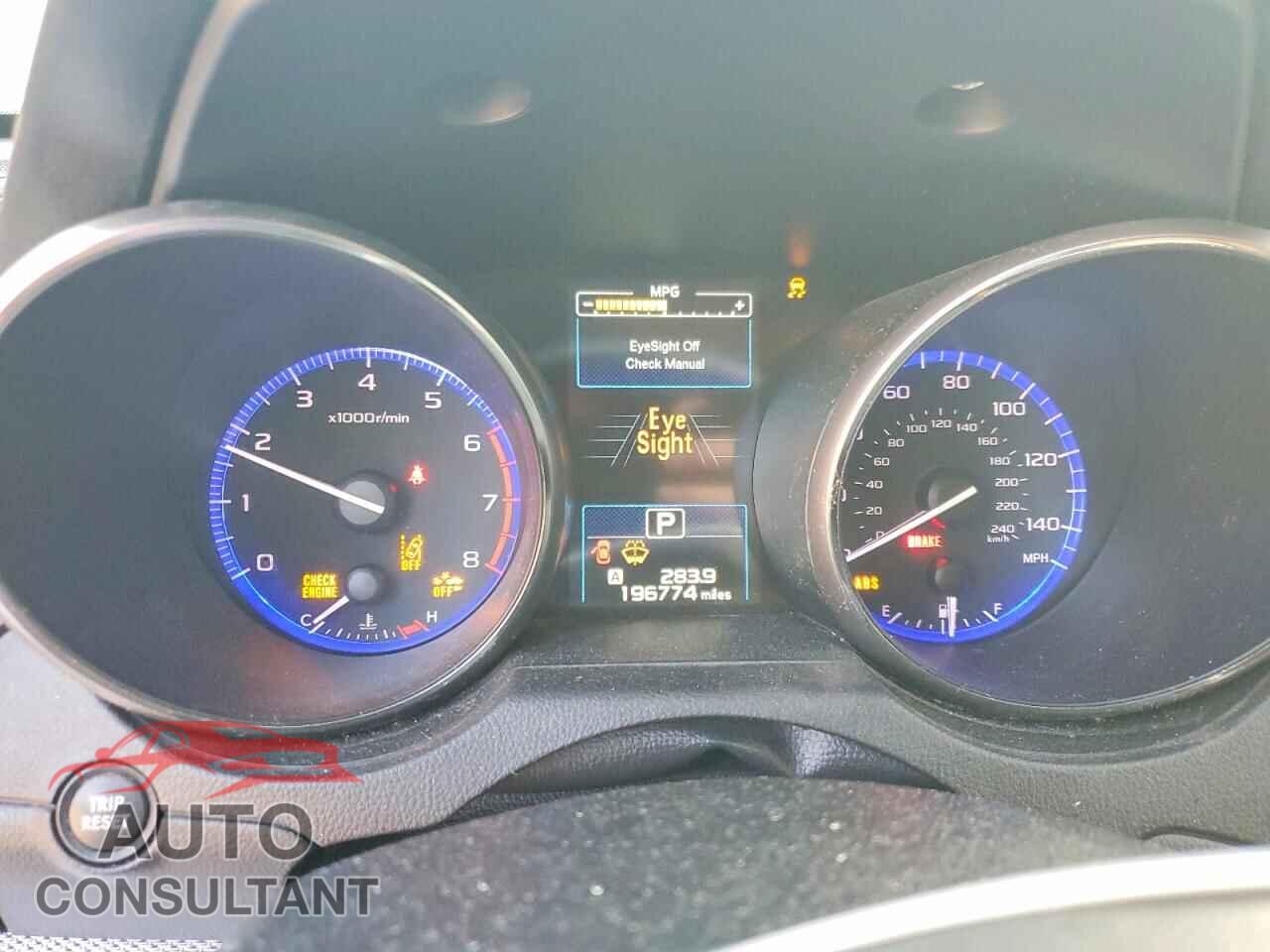 SUBARU OUTBACK 2017 - 4S4BSAFC1H3374522
