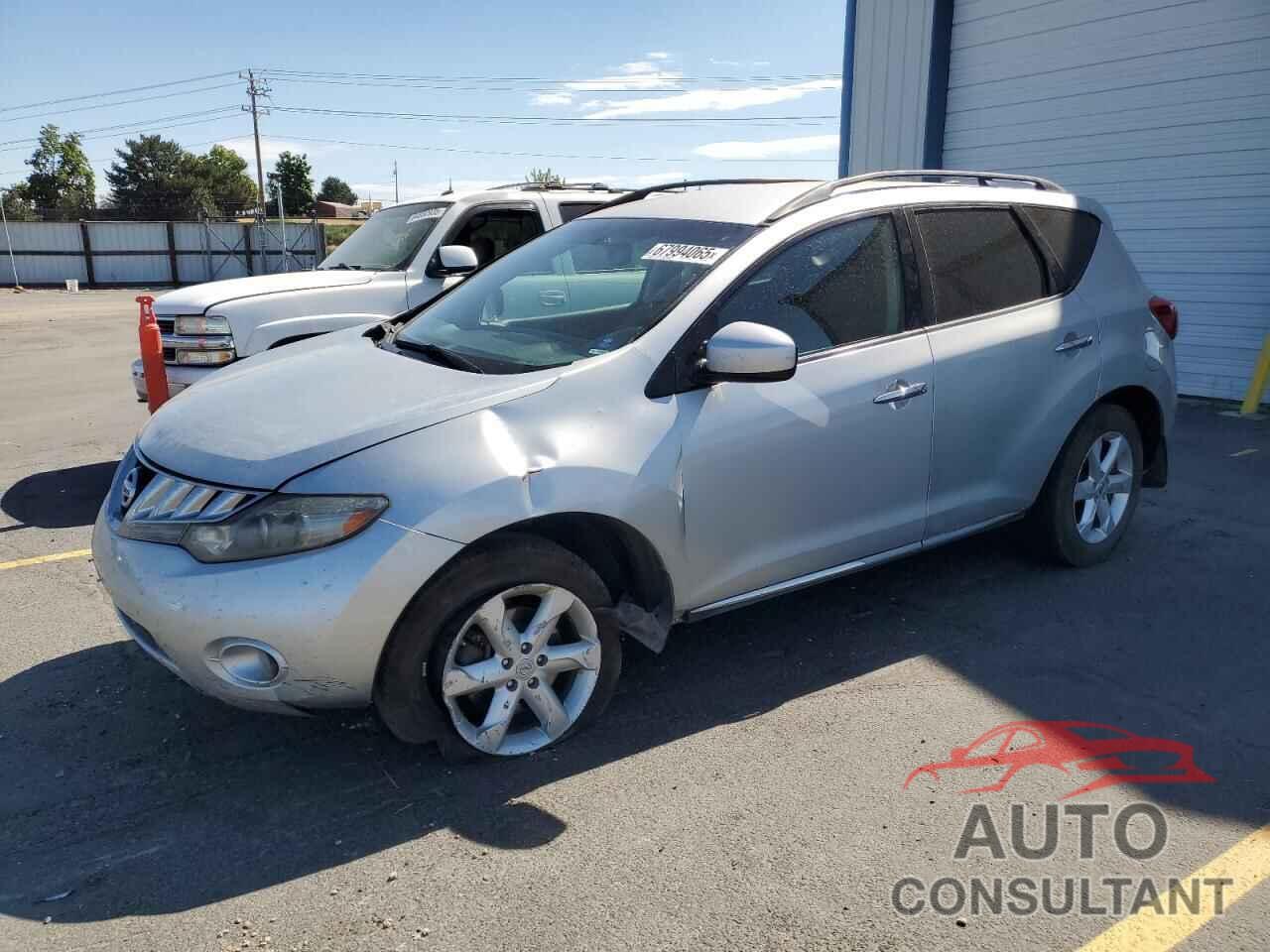 NISSAN MURANO 2009 - JN8AZ18WX9W158501