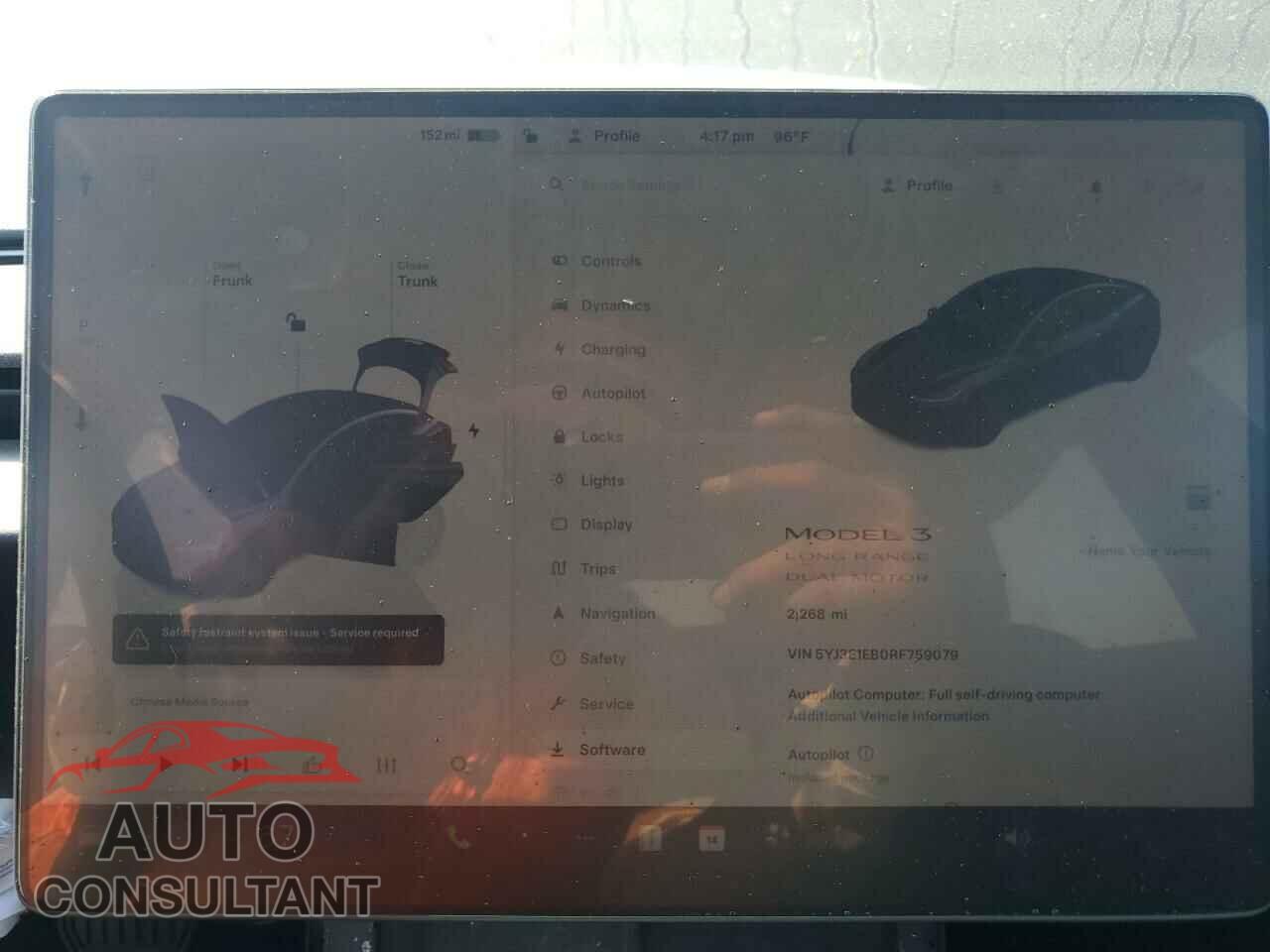 TESLA MODEL 3 2024 - 5YJ3E1EB0RF759079