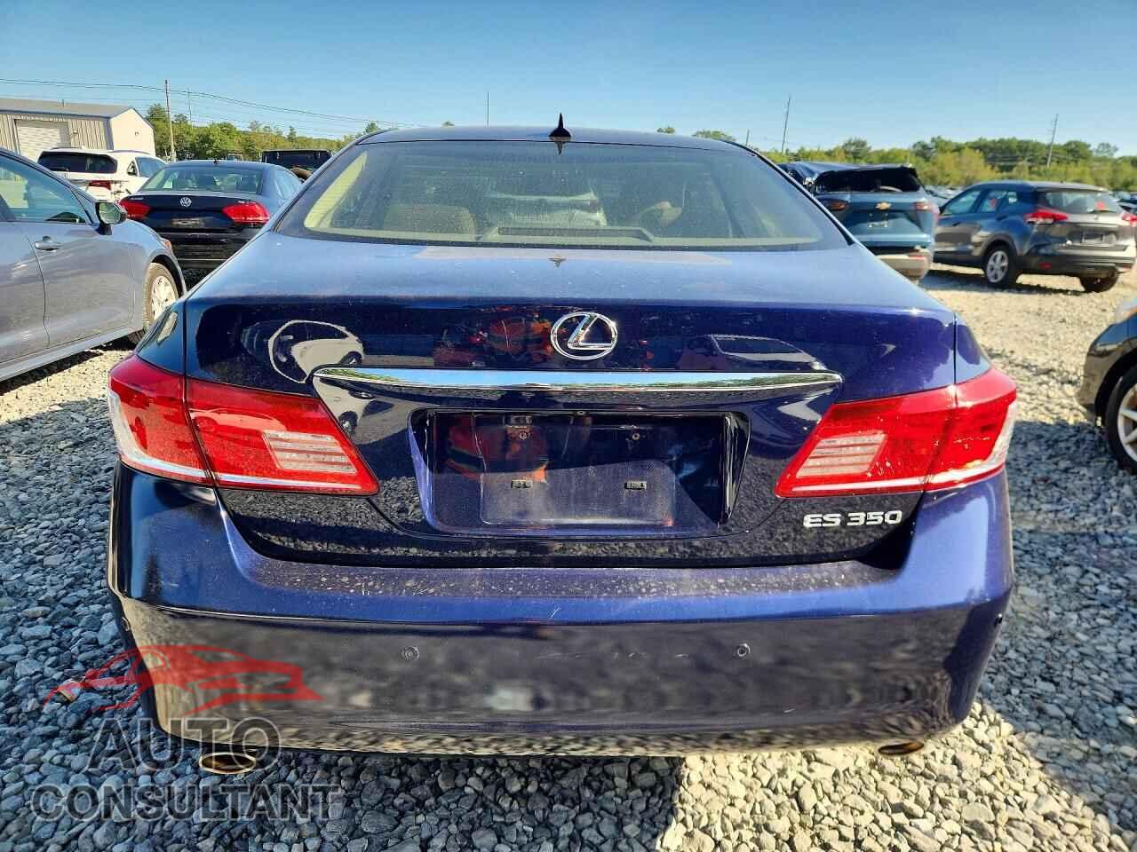 LEXUS ES350 2012 - JTHBK1EG9C2509364