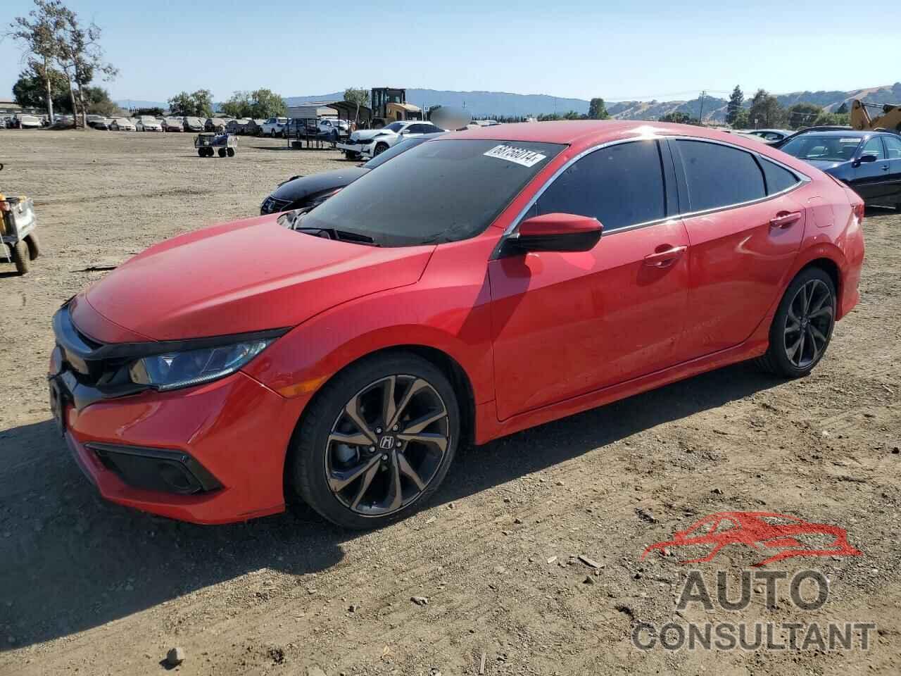 HONDA CIVIC 2021 - 2HGFC2F85MH534575