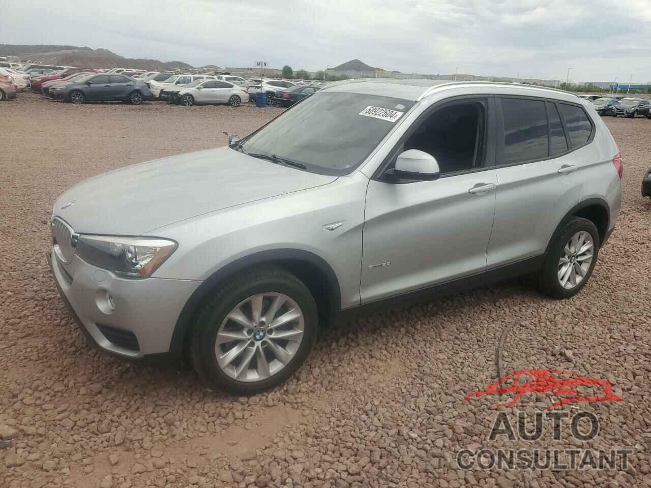 BMW X3 2017 - 5UXWZ7C32H0X41629