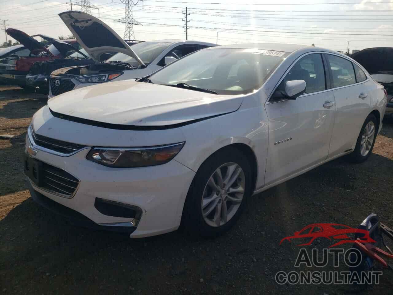 CHEVROLET MALIBU 2017 - 1G1ZE5ST3HF256437