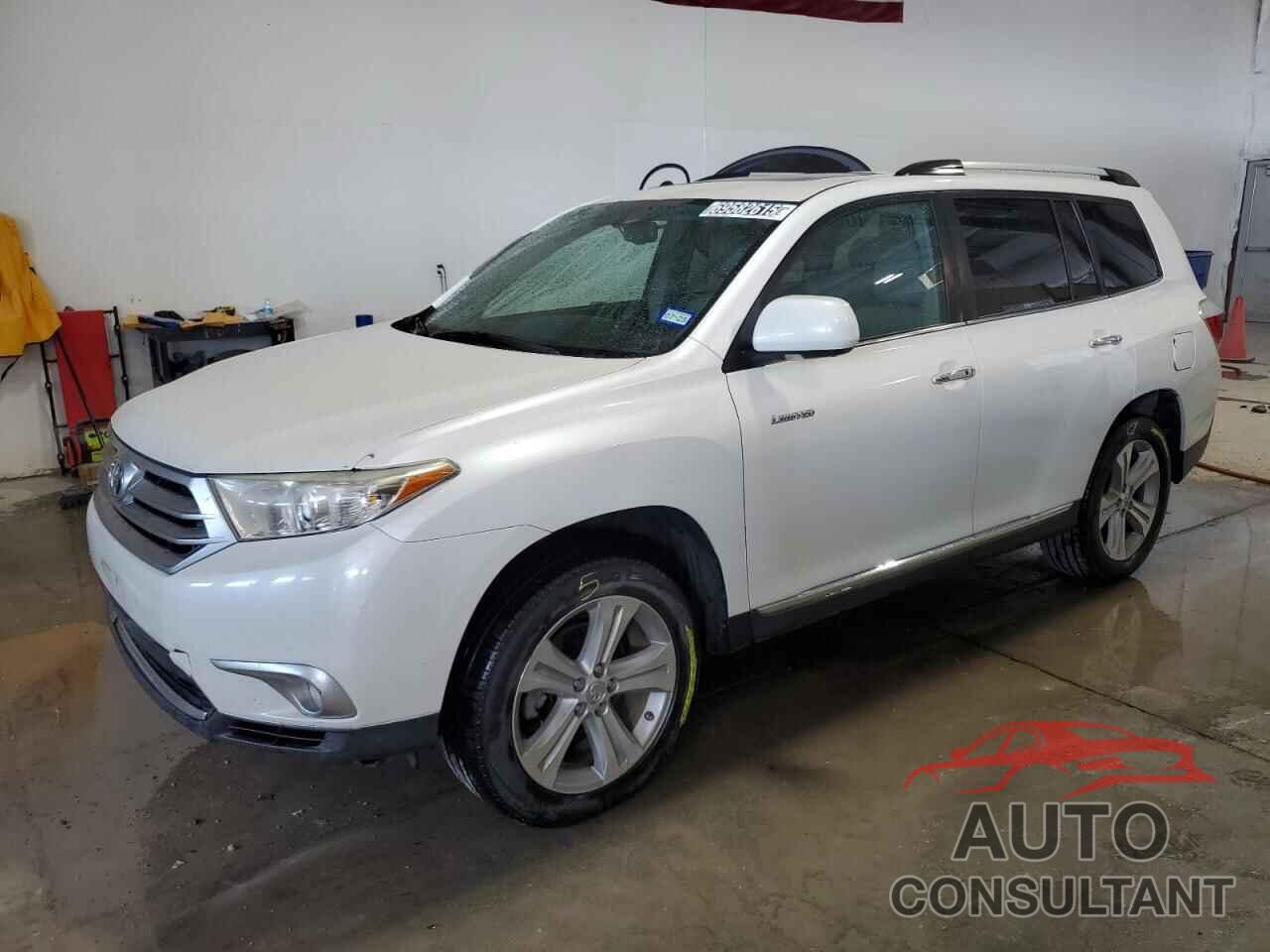 TOYOTA HIGHLANDER 2012 - 5TDYK3EH5CS070186