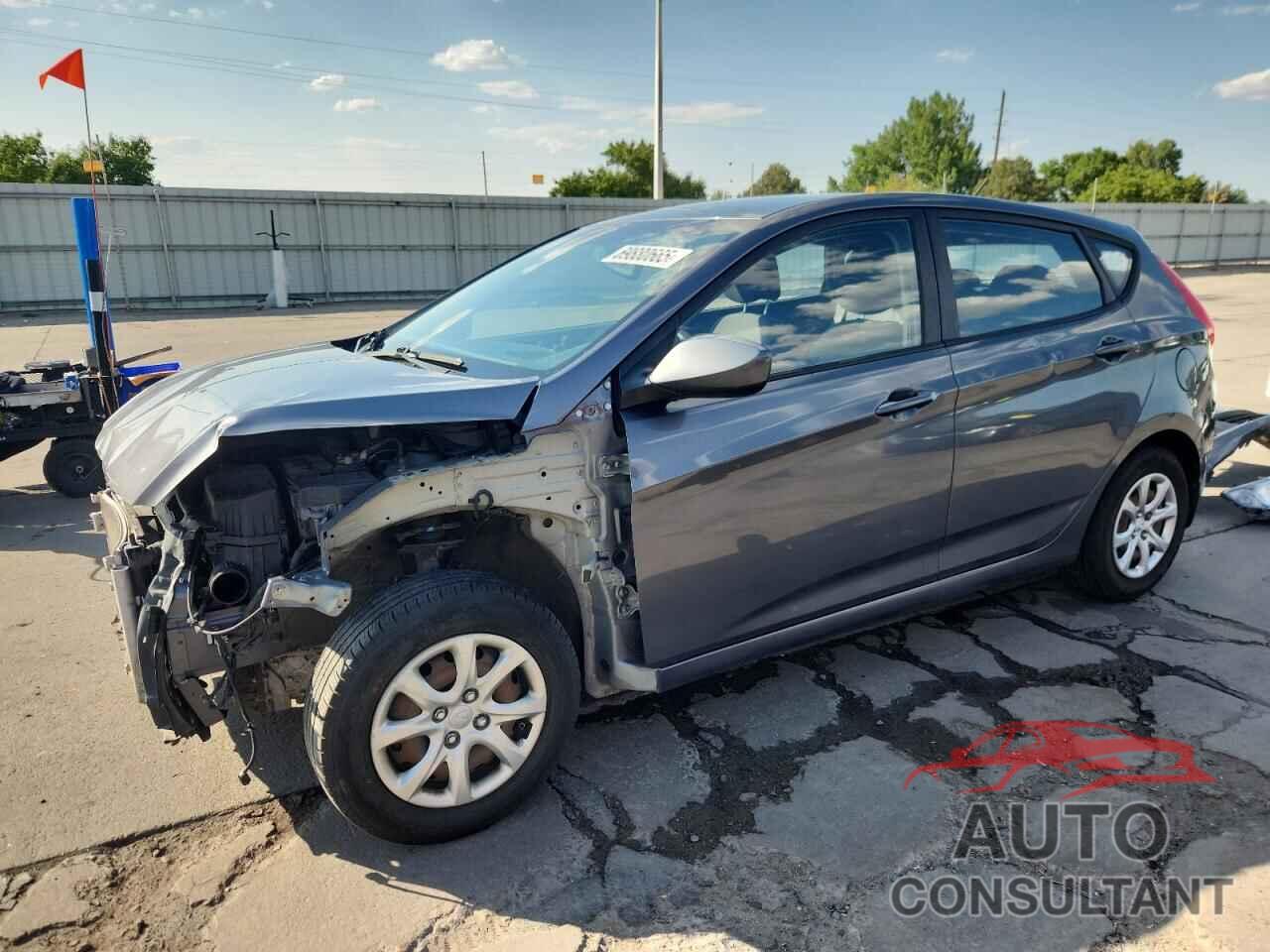 HYUNDAI ACCENT 2013 - KMHCT5AE1DU082262