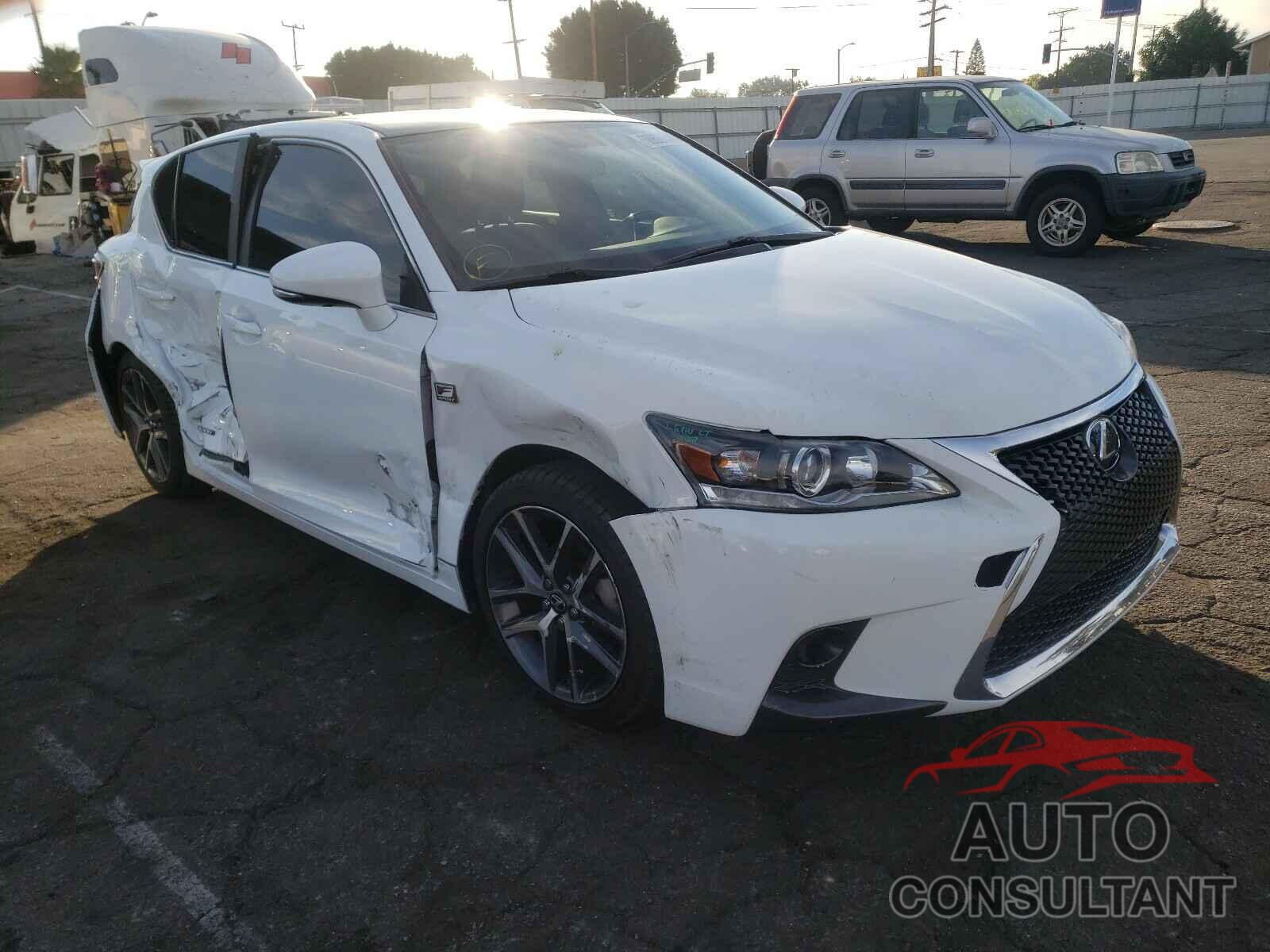 LEXUS CT 200 2016 - JTHKD5BH2G2268025