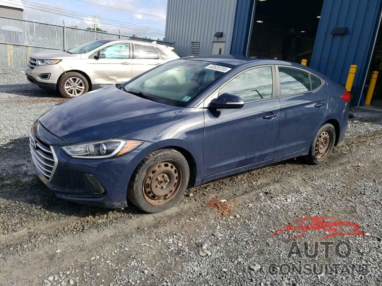 HYUNDAI ELANTRA 2017 - KMHD84LF4HU188099