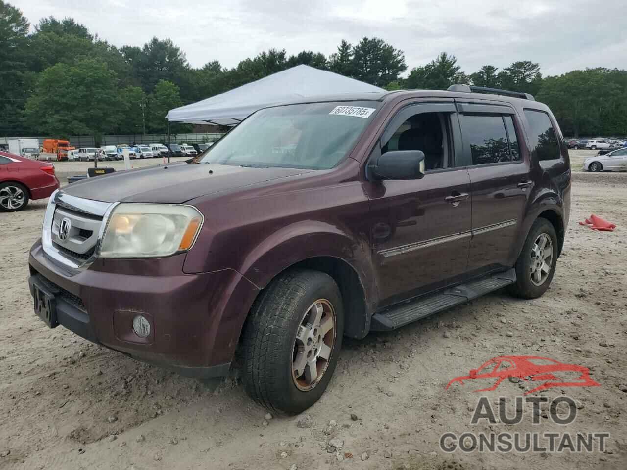 HONDA PILOT 2010 - 5FNYF4H91AB004993