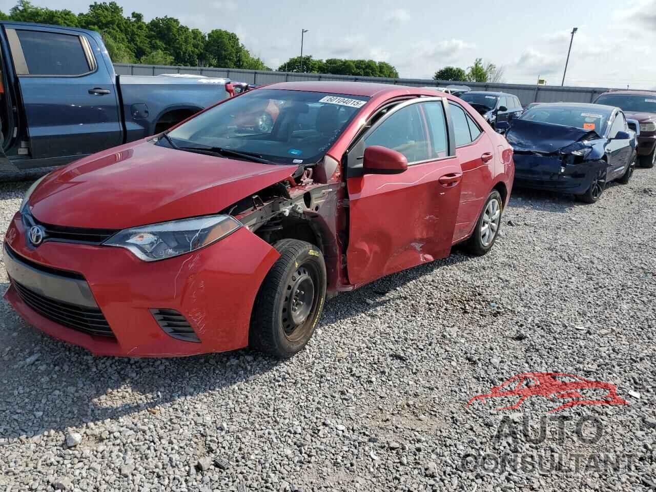 TOYOTA COROLLA 2015 - 2T1BURHE0FC294385