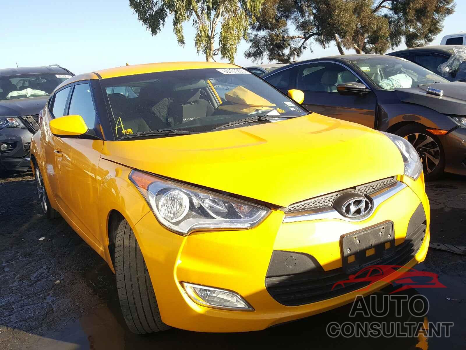 HYUNDAI VELOSTER 2017 - KMHTC6ADXHU311542