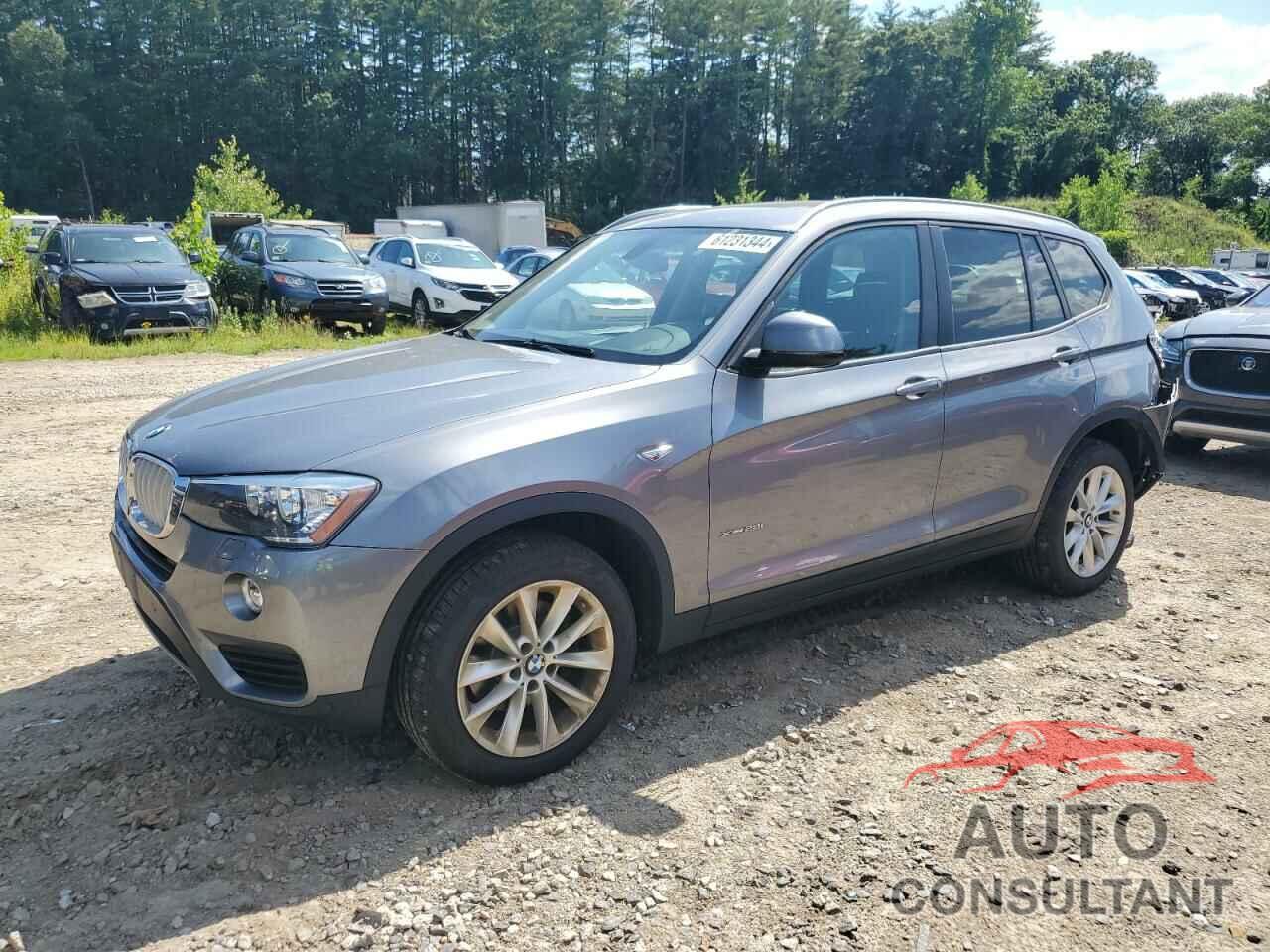 BMW X3 2017 - 5UXWX9C33H0W68398