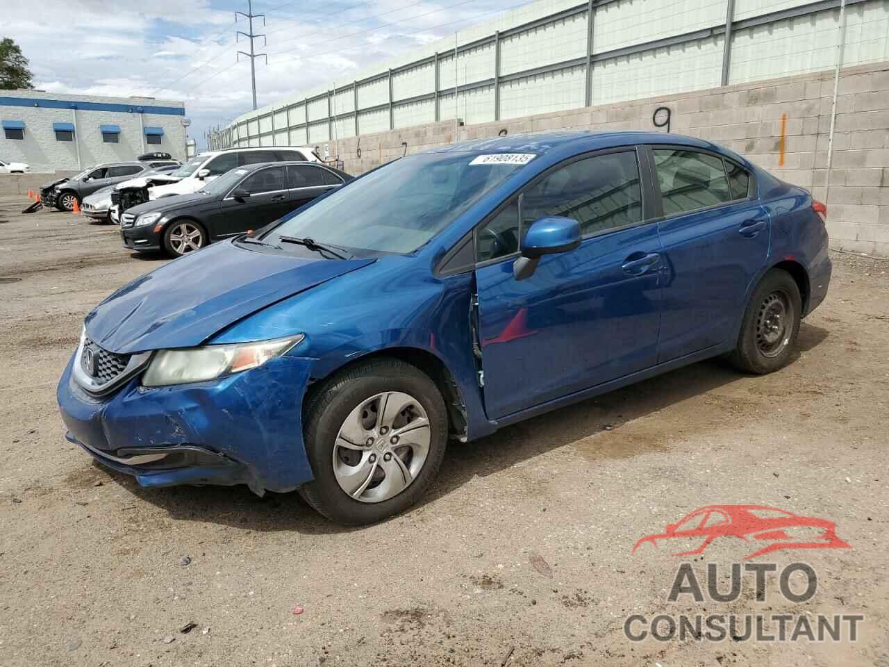 HONDA CIVIC 2013 - 2HGFB2F54DH593481