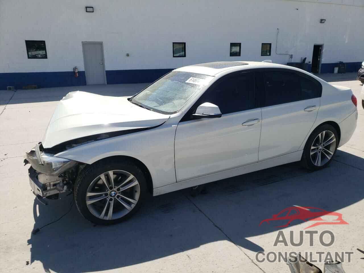 BMW 3 SERIES 2016 - WBA8A3C54GK690467