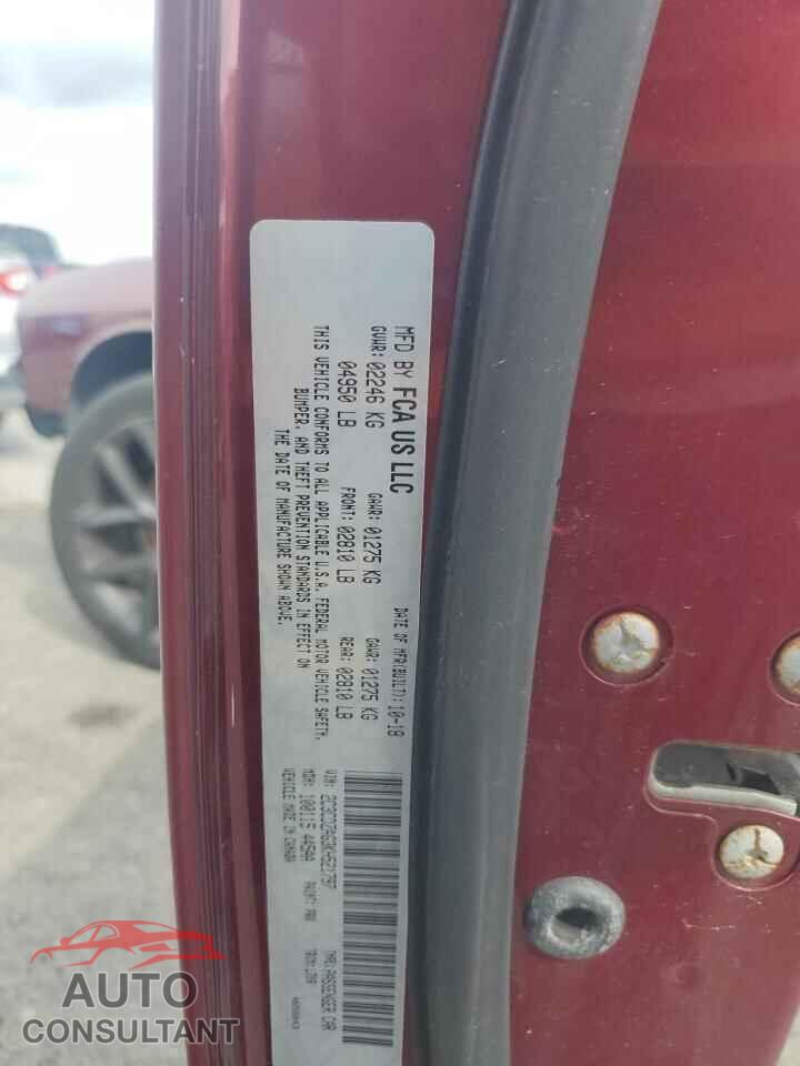 DODGE CHALLENGER 2019 - 2C3CDZAG3KH521797