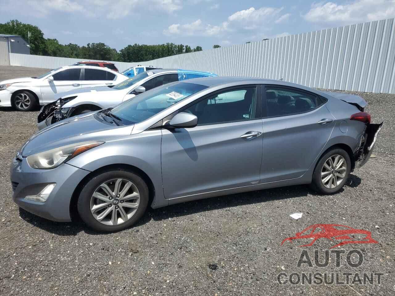 HYUNDAI ELANTRA 2014 - KMHDH4AE1EU081615