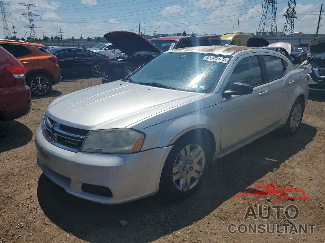 DODGE AVENGER 2011 - 1B3BD4FBXBN588431