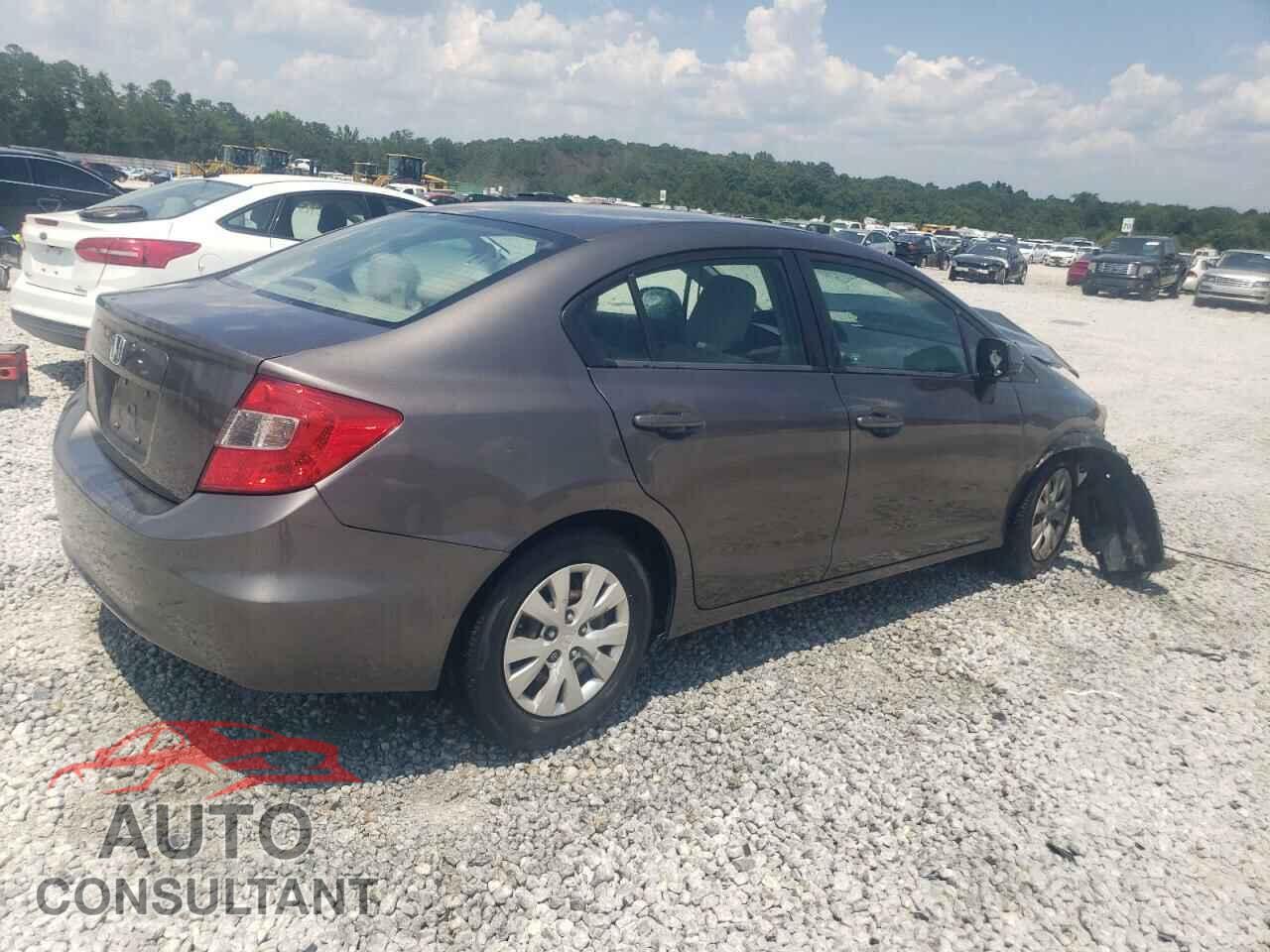 HONDA CIVIC 2012 - 19XFB2F57CE300858
