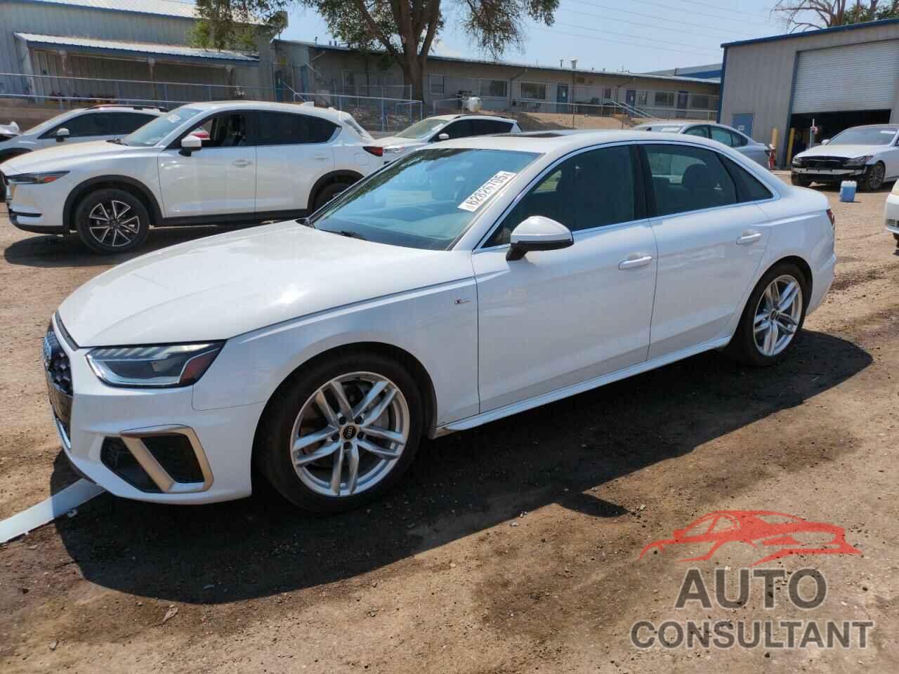 AUDI A4 2022 - WAUEAAF41NN014435