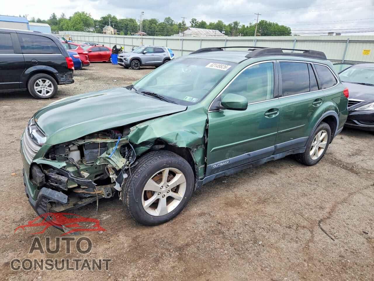 SUBARU OUTBACK 2014 - 4S4BRBKC4E3310025