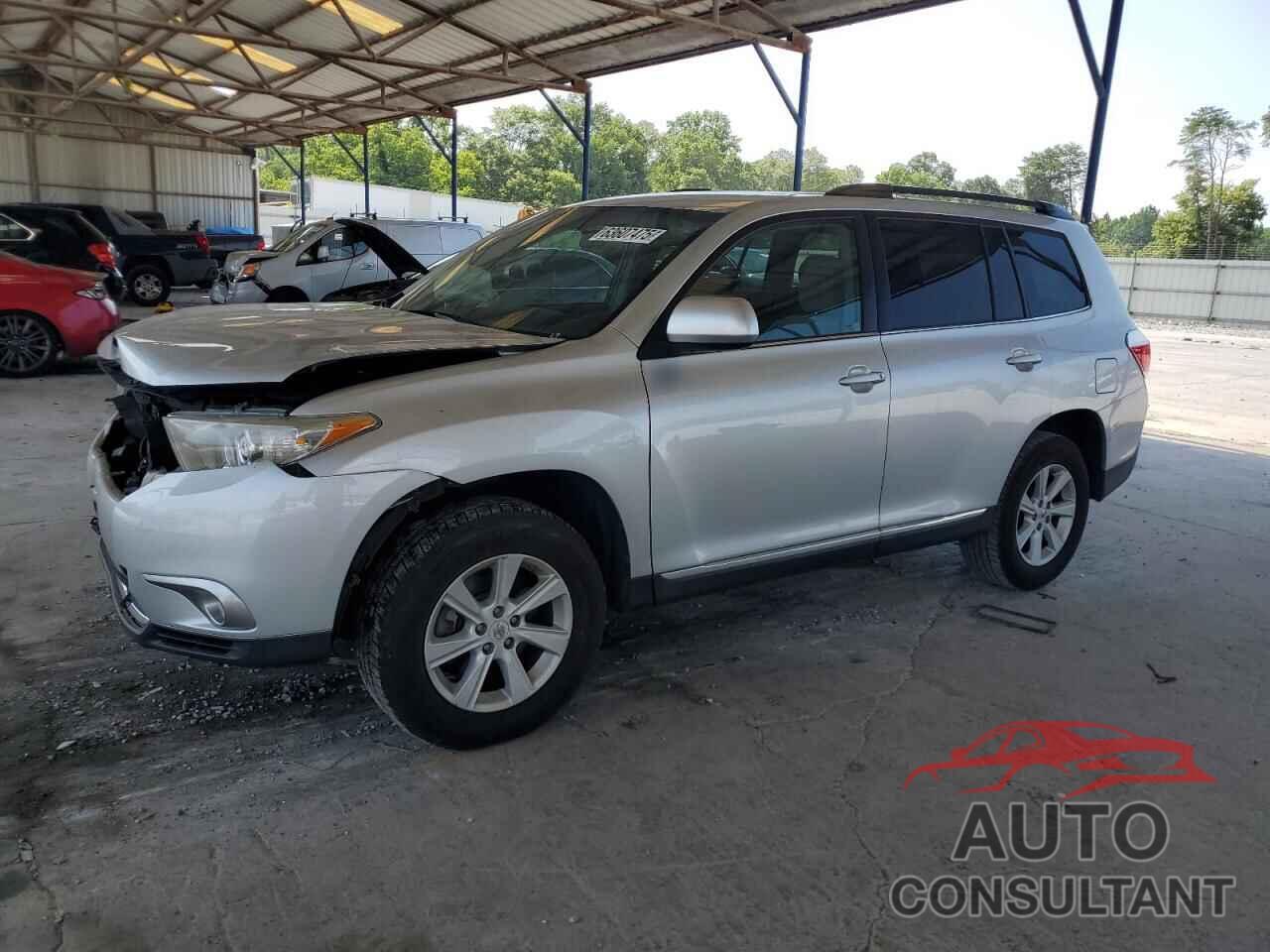 TOYOTA HIGHLANDER 2012 - 5TDZA3EH9CS021497