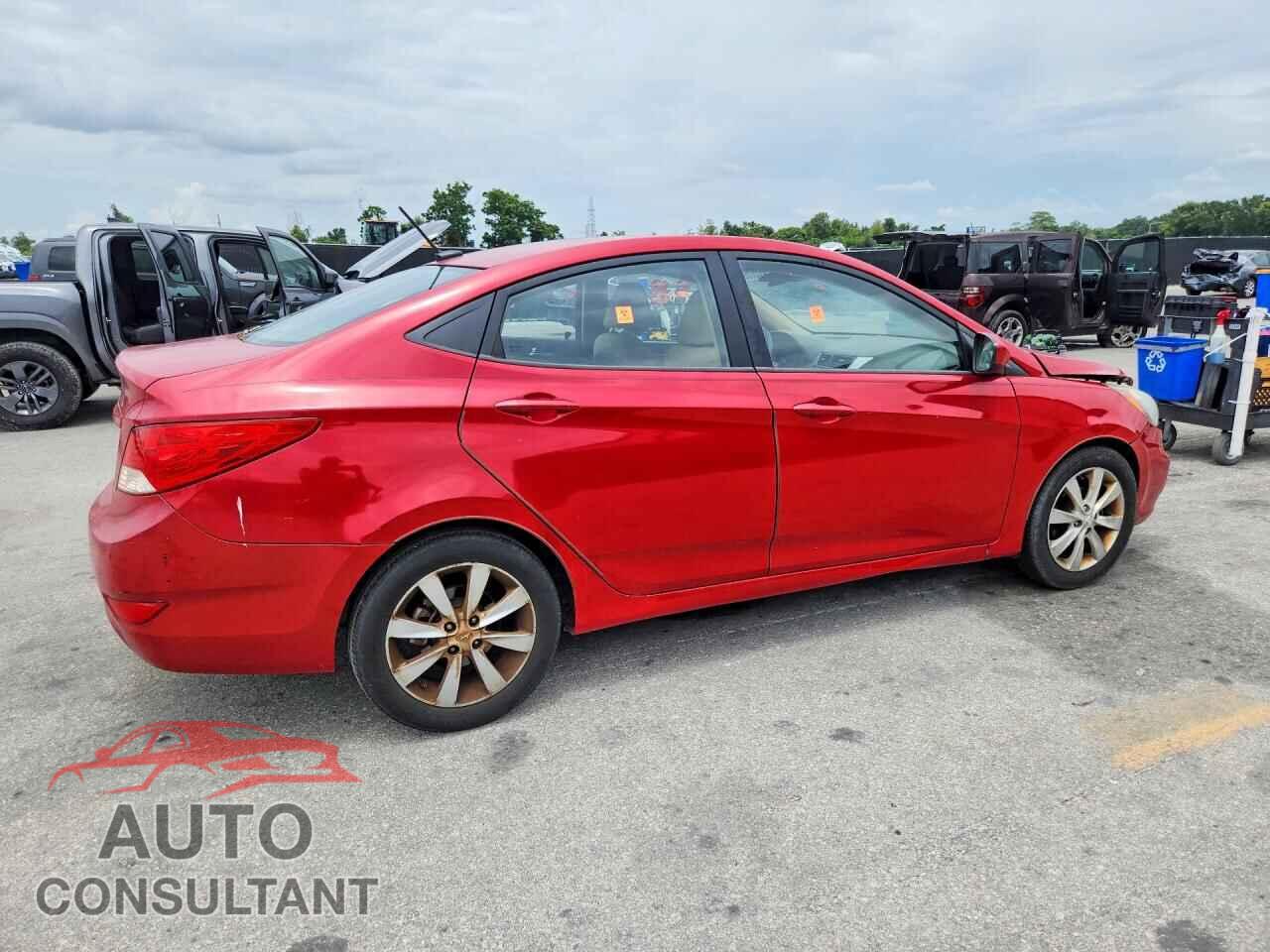 HYUNDAI ACCENT 2012 - KMHCU4AE4CU080544